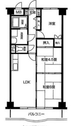 リブェールヒルズ早渕の物件間取画像